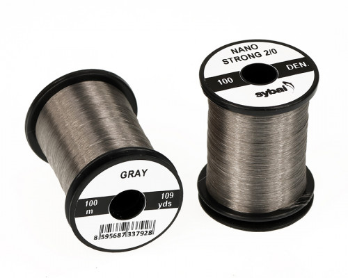 Nano Strong Thread, 100 Den.  2/0, Gray